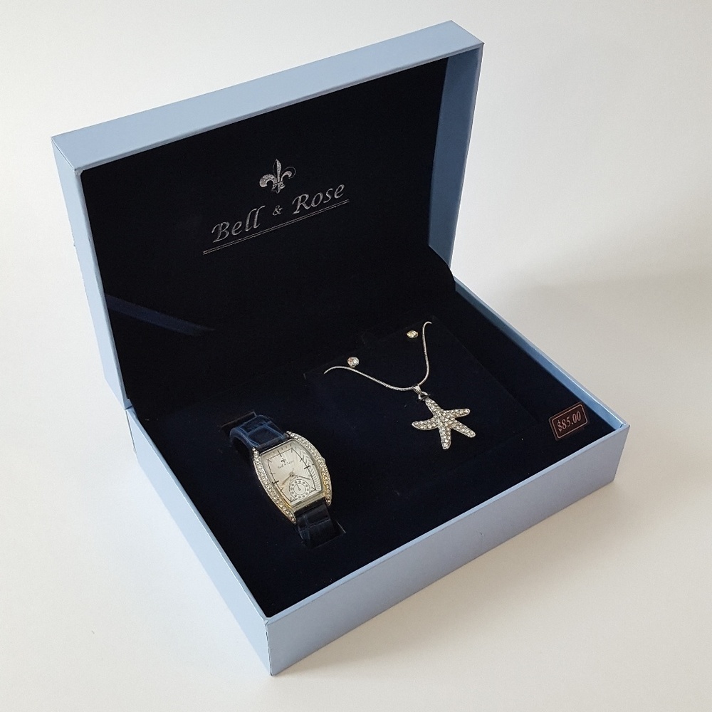 Bell & Rose Jewelry Set - Picture 2 of 6